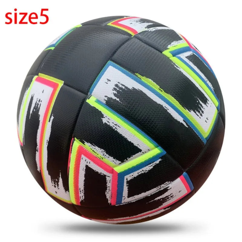 Professional Size 4 & 5 Soccer Ball - PU Wear-Resistant Training Football for Indoor/Outdoor