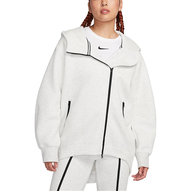 Women’s Minimalist Sport Hoodie – Loose-Fit Lightweight Pullover