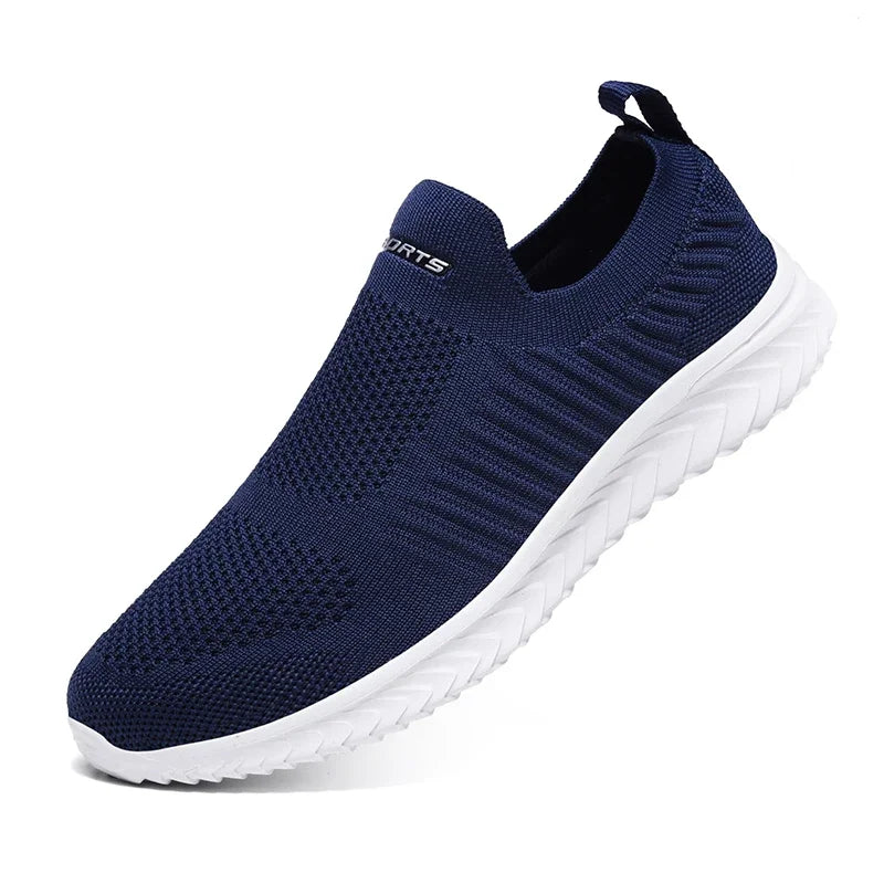 Summer Fashion Men Sneakers Breathable Men Shoes Fashion Slip On Sneakers For Men Cheap Men Loafers Shoes Without Laces