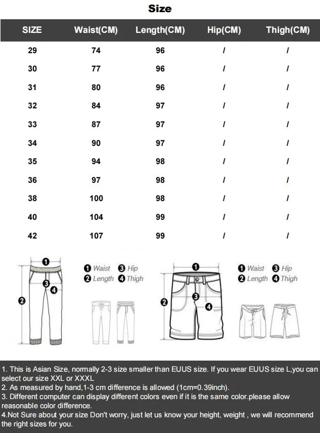 ARENS Men's Big & Tall Baggy Cargo Pants with Zipper Pockets - High Street Hip-Hop Overalls
