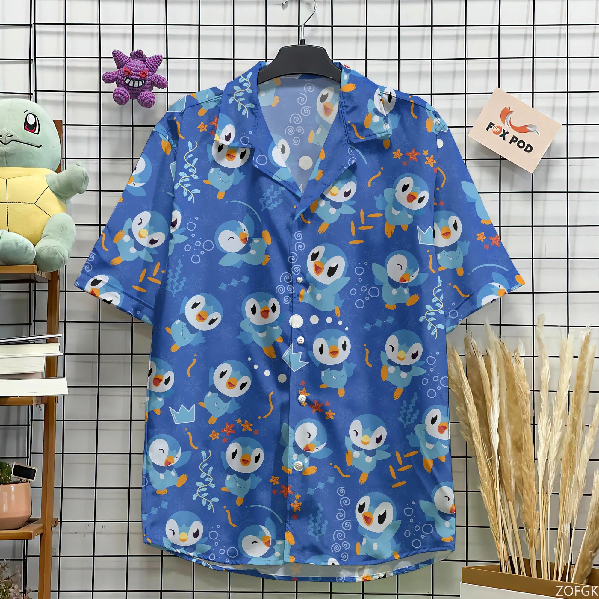 Men's Hawaiian Shirts For Men Casual Cartoon 3D Printed Shirts Loose Short-sleeve Beach Blouses Oversize Tops Camicias homme