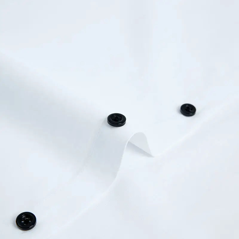 Men’s Long Sleeve Non-Iron Dress Shirt Regular Fit Formal Business Button Shirt