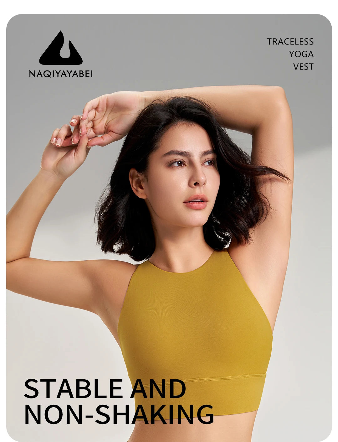 New women's sports underwear gym bra high-intensity sports yoga underwear quick-drying shockproof yoga undershirt