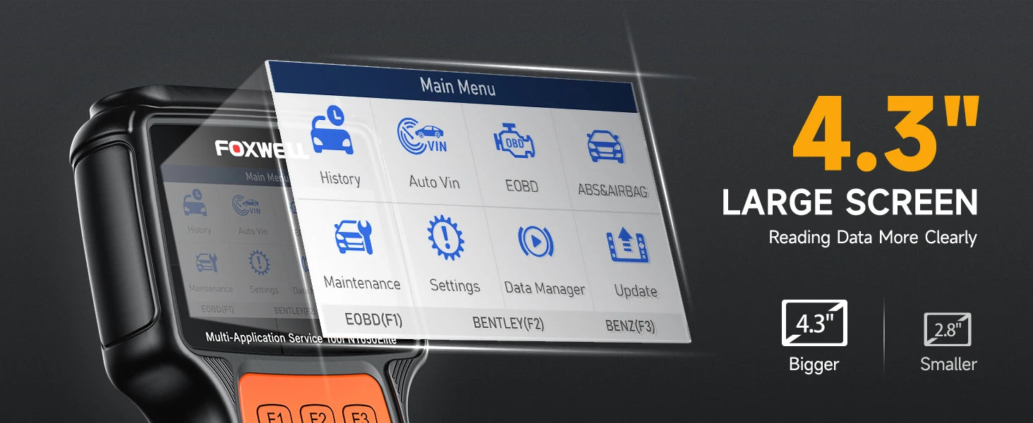 FOXWELL NT650 Elite OBD2 Automotive Scanner SAS A/F OIL EPB BRT TPS 26+ Reset Professional Auto Car Diagnostic Tool OBD2 Scanner - trendingshoping.com