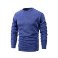 Men’s Long Sleeve Crew Neck Sweater Basic Pullover Autumn Warm Casual Sweatshirt