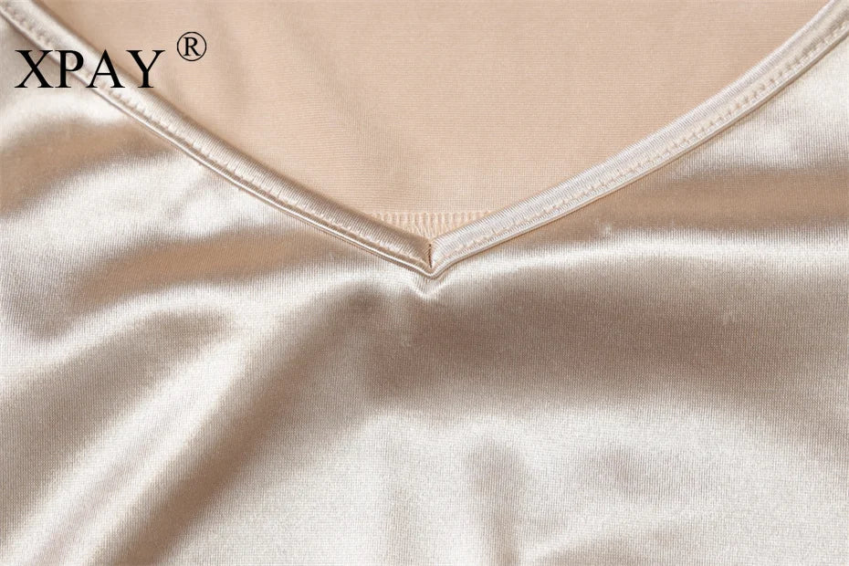 Women's Sexy V-Neck Slit  (5pcs) Bulk2025 Summer