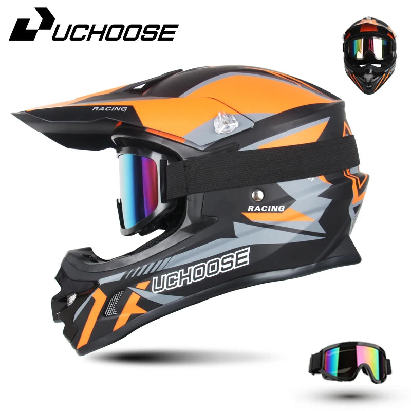 DOT Motocross Motorcycle Helmet Off Road Racing Enduro Helmet