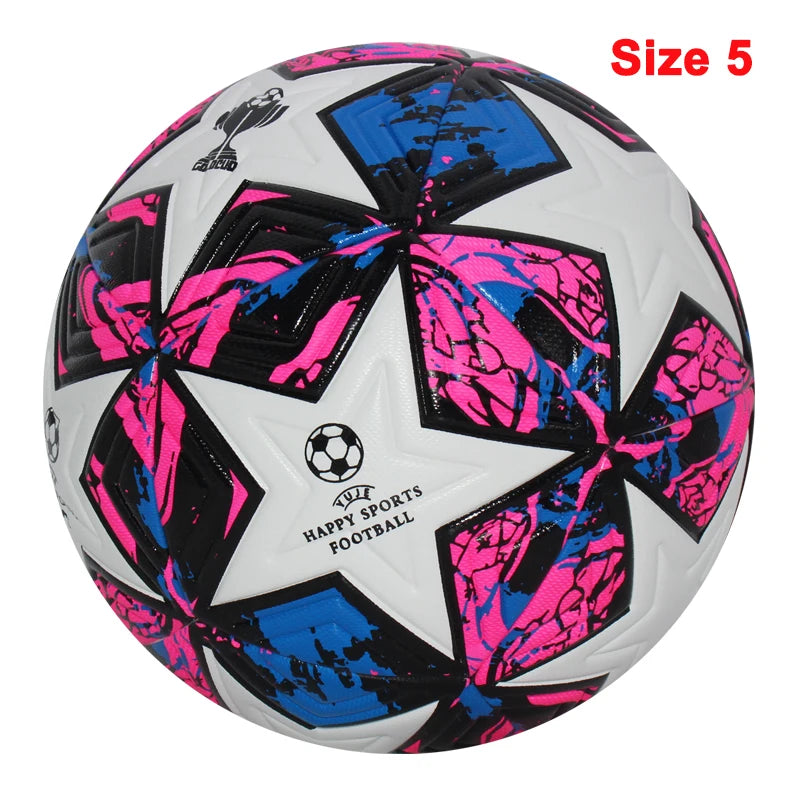 Professional Seamless PU Soccer Ball - Official Size 5/4 Match Football