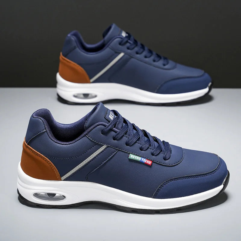 Waterproof Men’s Tennis Shoes | Lightweight Soft Sole Outdoor Sneakers