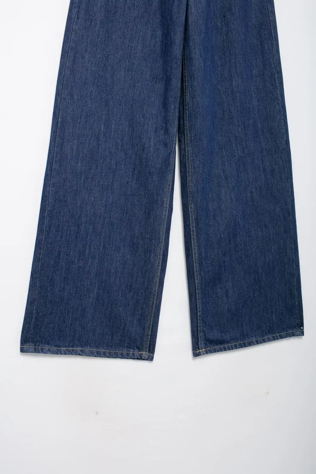 Jeans For Woman New Fashion Asymmetric Design High Waist Wide Leg Trousers Casual Women's Straight Leg Jeans - trendingshoping.com