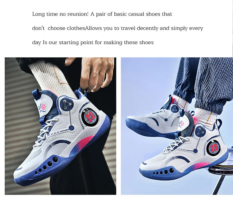 New Men’s & Women’s Sports Shoes | Breathable Flat Anti-Slip Sneakers