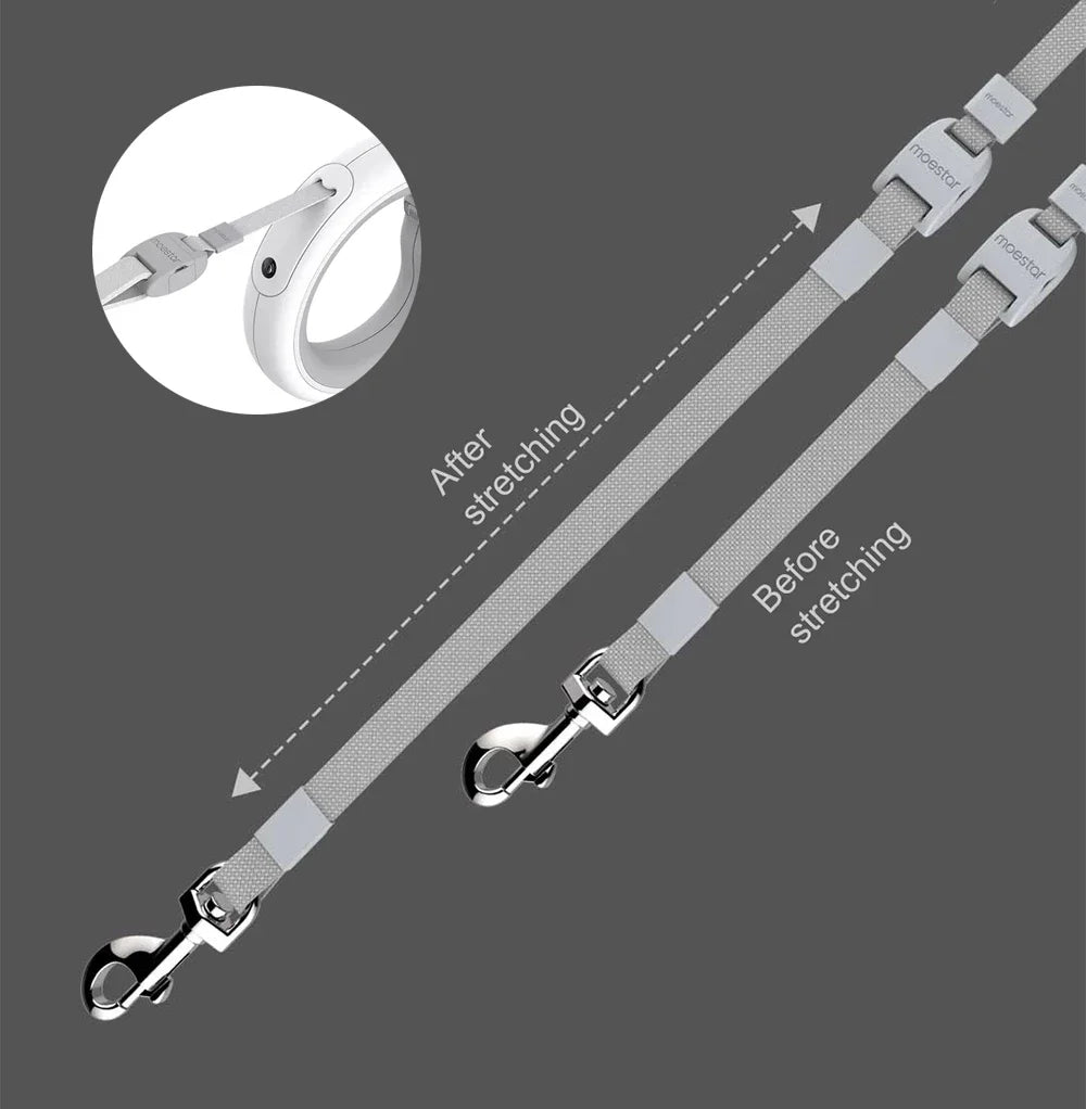 Pet Leash Poop Bag Dispenser Extension Belt with Bags