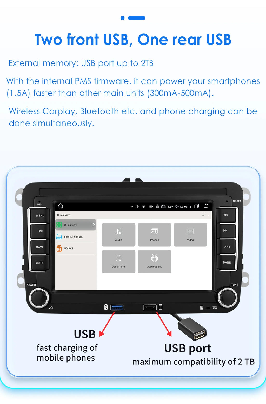 Android 13 Car Radio for VW POLO GOLF 5 6 Plus PASSAT B6 JETTA TIGUAN TOURAN SHARAN SCIROCCO CADDY Seat Carplay Audio Stereo GPS - trendingshoping.com