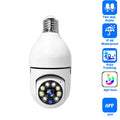 Smart Home E27 Wifi Bulb Surveillance Camera HD Night Vision Two Way Audio Motion Detection
