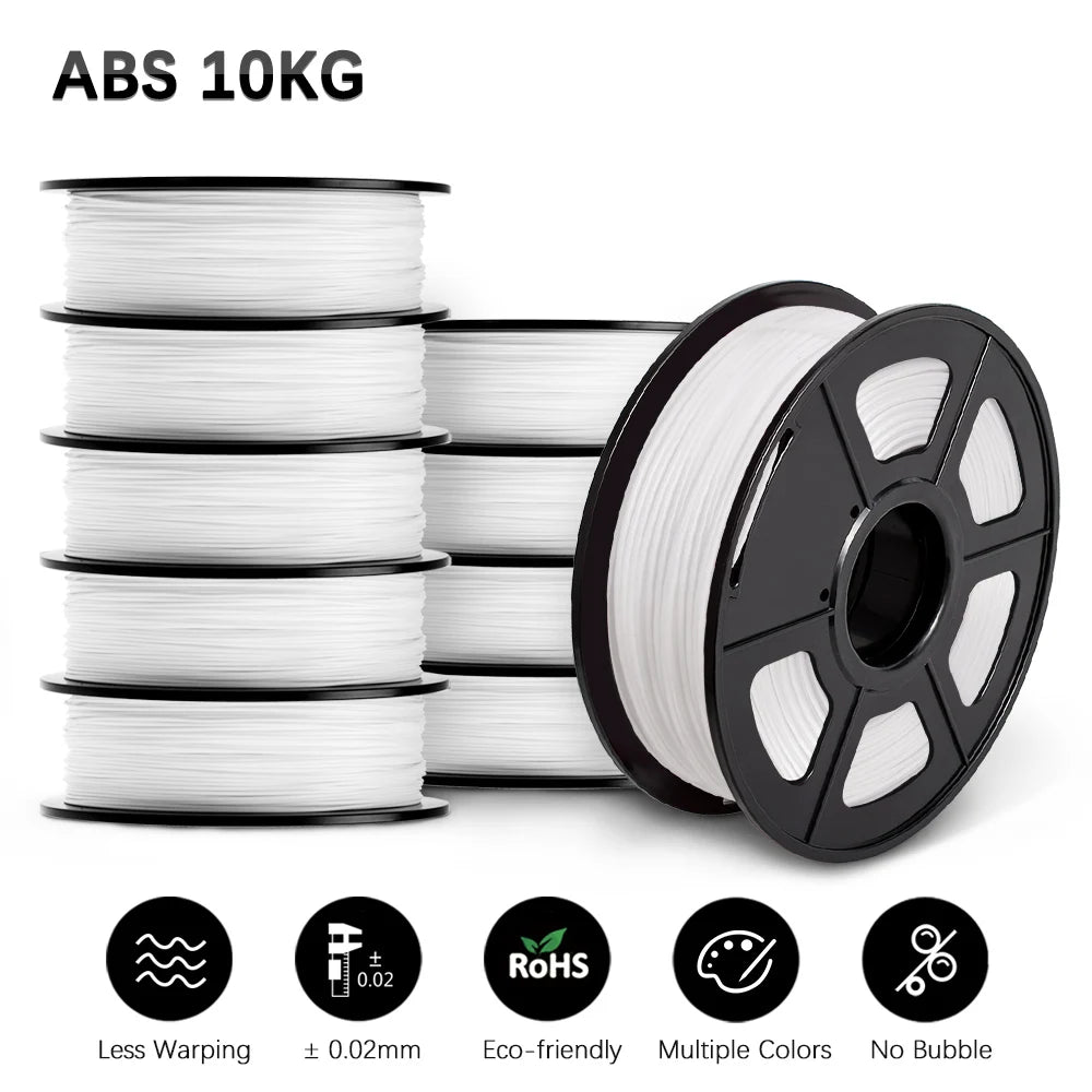SUNLU 3D Printer Filament 1.75mm PLA and Other Material Options