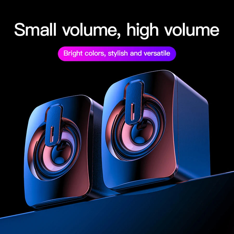 Computer Speaker For PC Laptop Desktop Caixa De Som Sound Box Music Audio System Bocina Column Acoustics Coluna Amplified Unit