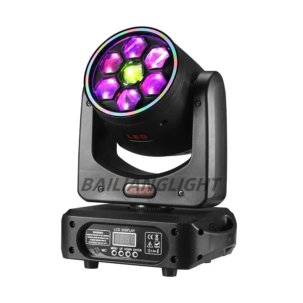 150W Bee Eye Moving Head Stage Light RGBW DMX512 DJ Party Light - trendingshoping.com
