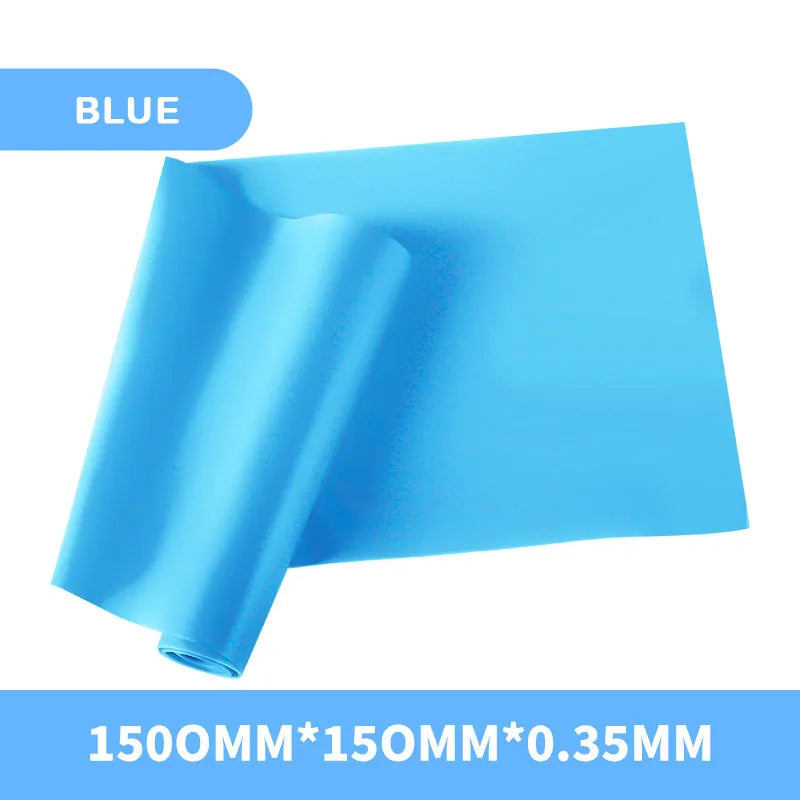 Stretch Elastic Resistance Band for Working Out Physical Therapy Pilates Outdoor Fitness and Home Gym