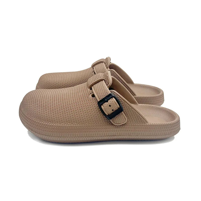 Bebealy Classic Men Clogs Men Garden Shoes Casual Nonslip Beach Slippers Men EVA Flat Sandals Vacation Waterproof Men Shoes 2025