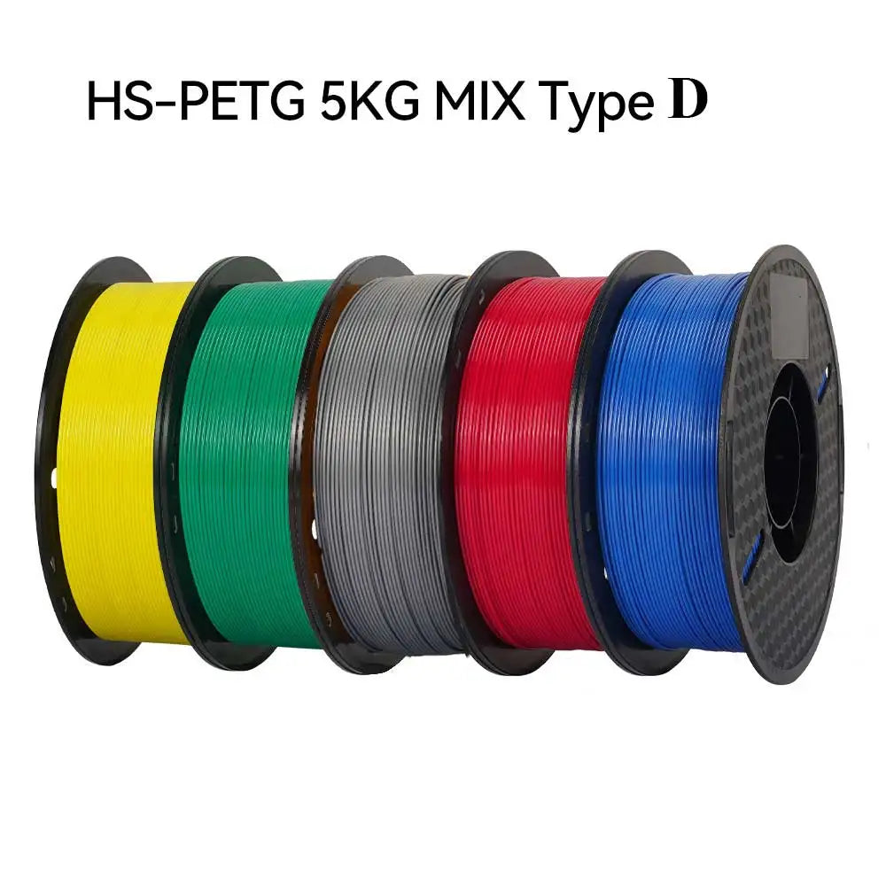 5/10KG High speed PETG For 3D Printer Bambu Lab Filament 40-500mm/s Hyper 3D Printer Materials RAPID HS petg - trendingshoping.com