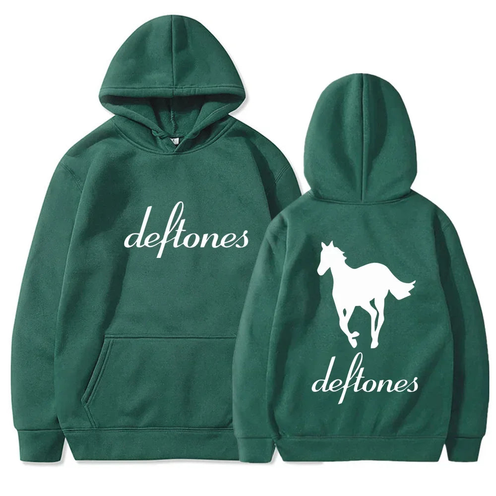 Deftones Hoodie – Unisex Harajuku Streetwear Long Sleeve Sweatshirt, Casual Fashion Pullover