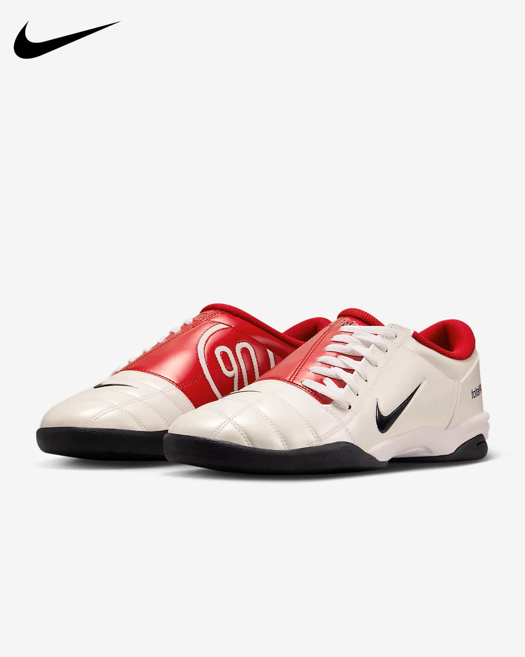 Y2K Sports Sneaker - Manchester Heritage Edition White/Red - Wear-Resistant Cushioned Urban Footwear