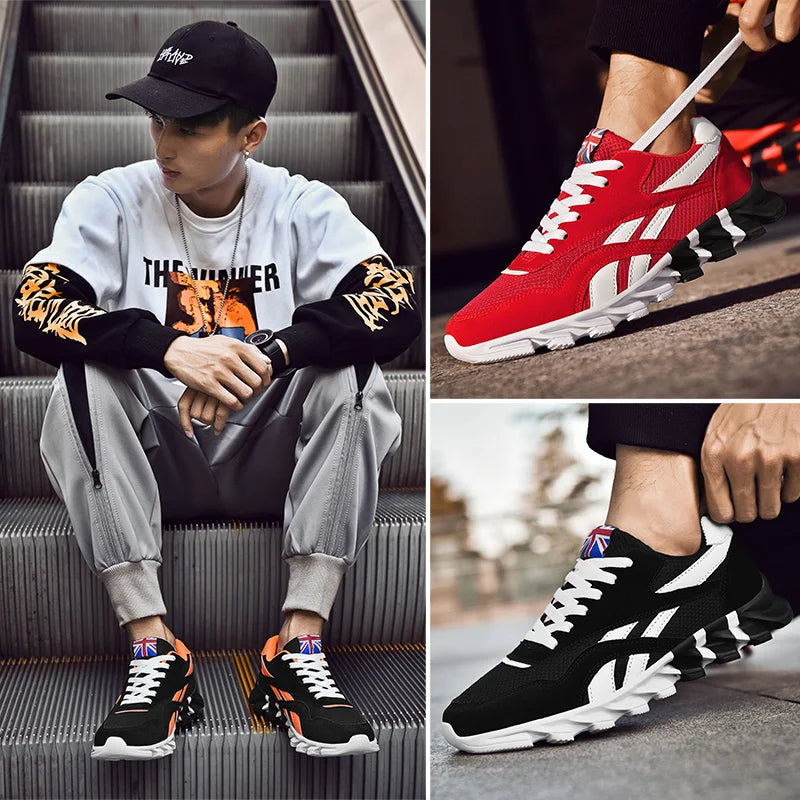 2025 Unisex Running Sneakers | Breathable Anti-Slip Comfortable Walking Shoes 36-48