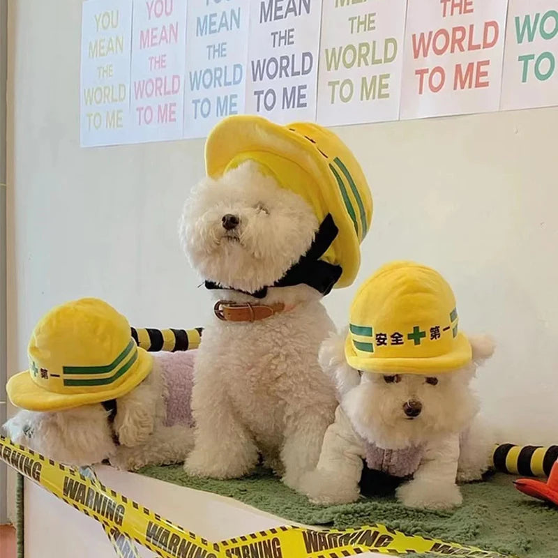 Puppy Kitten Helmet Costume Hat Pet Photo Accessory