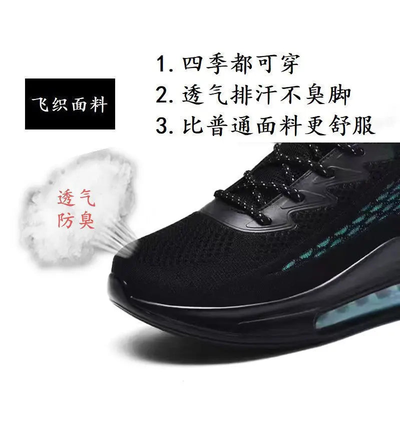 Men’s 2025 Running Sneakers | Shock-Absorbing Non-Slip Lightweight Sports Shoes