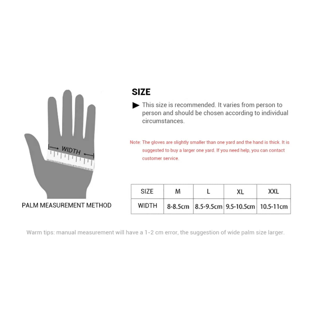 Motorcycle Riding Gloves Full Finger Touch Screen Waterproof Summer Gloves