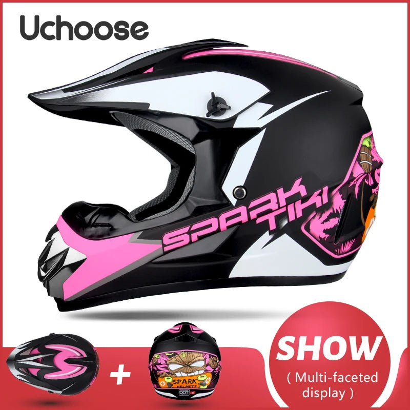 Motocross Motorcycle Helmet Adult Off Road Racing Enduro Helmet