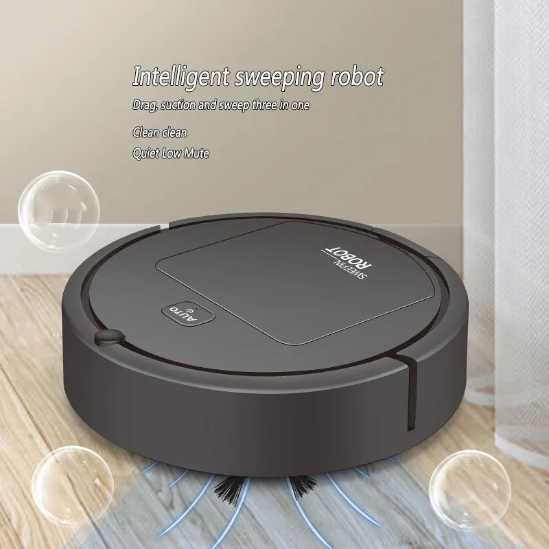 Automatic Robot Vacuum Cleaner Smart Sweeping Dry Wet Cleaning Intelligent Charging Vacuum For Home