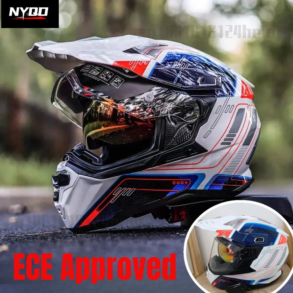 Original GSB XP22 Motorcycle Helmets Professional Racing Helmets Motocross Full Face Modular Helmets ECE Approved casco moto