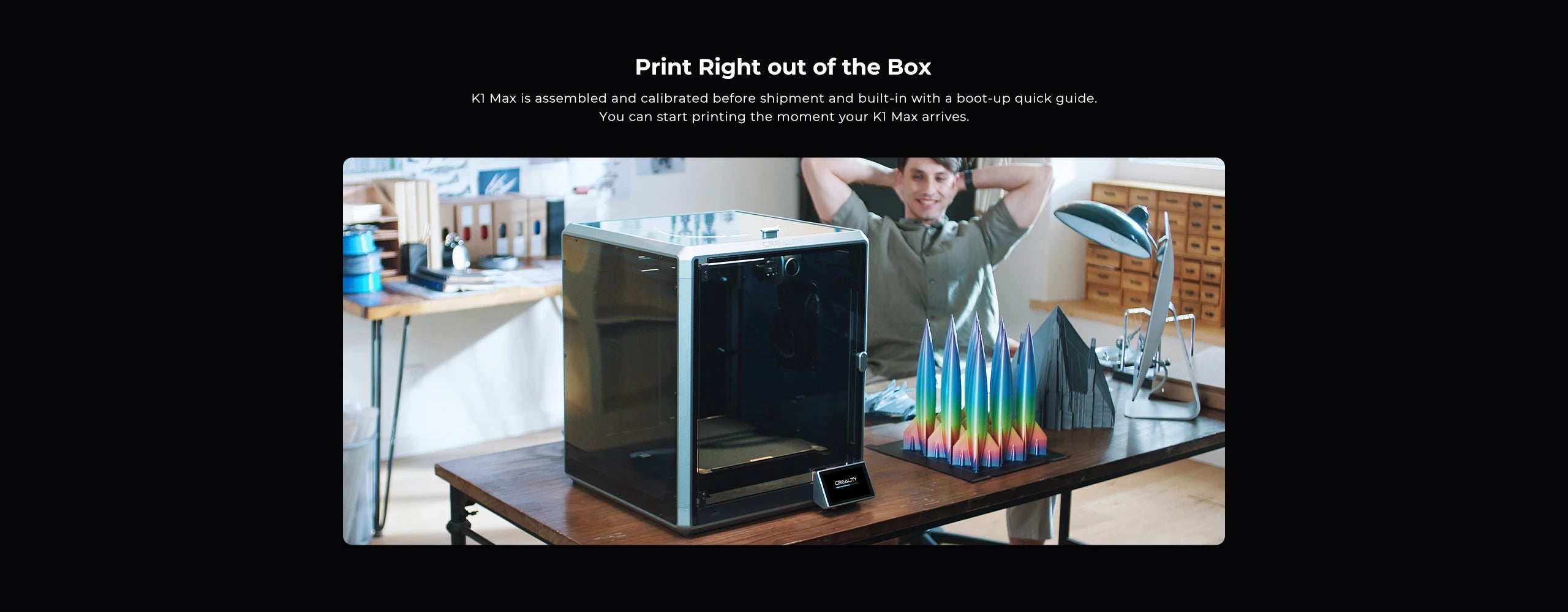 CREALITY 3D Printer K1SE/ K1C / K1MAX 3D Printer 600MM /S Dual-gear Direct Drive Extruder K1 MAX Printer