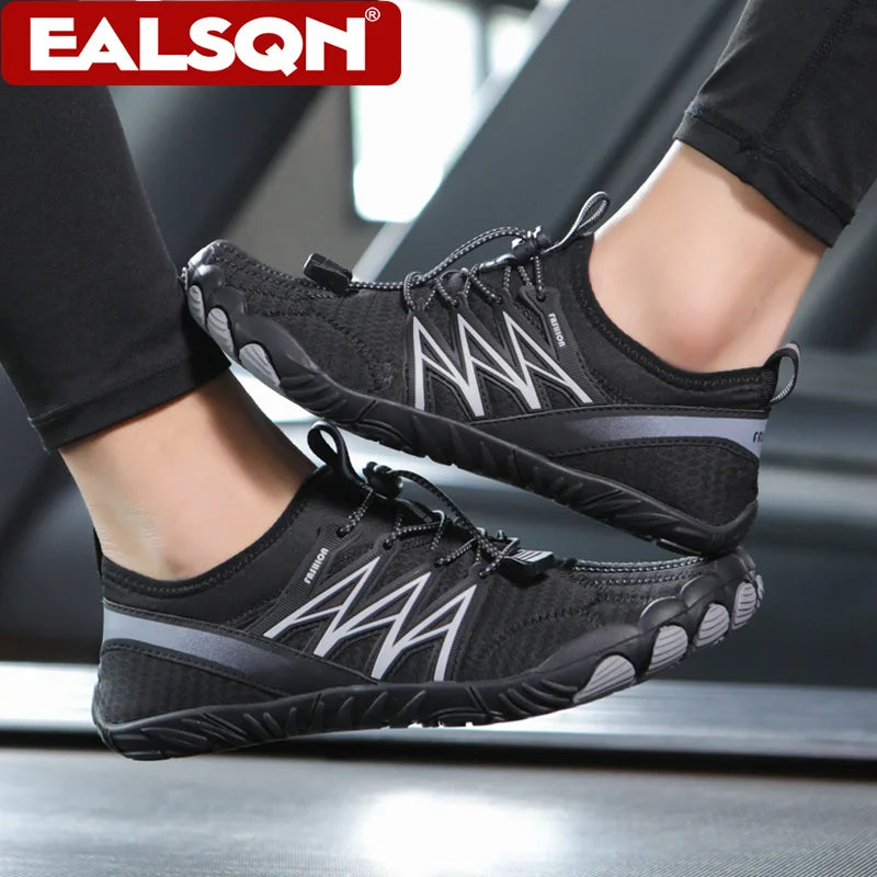 Men’s Lightweight Barefoot Running Shoes Quick-Dry Water Shoes for Training Swimming Gym
