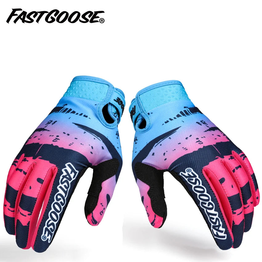 Motocross Racing Gloves Long Finger Motorcycle MTB BMX ATV Gloves