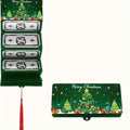 10-Slot Christmas Card and Money Holder Santa Holiday Design - trendingshoping.com