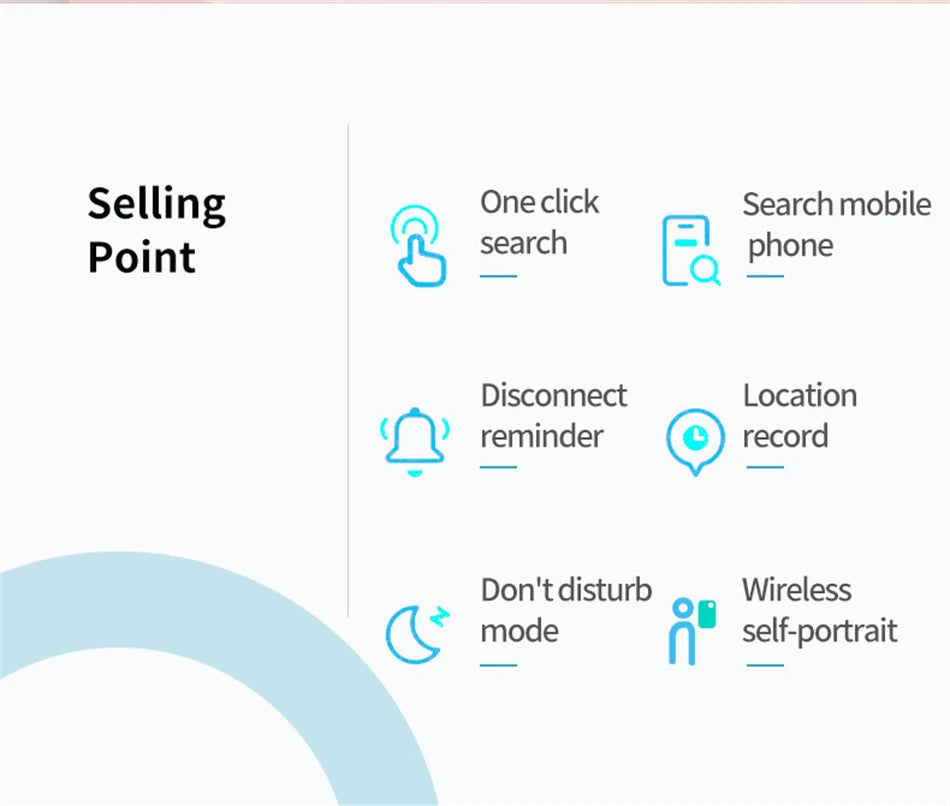 GPS Locator Anti Lost Device Intelligent Alarm for Children Pets Keys Two Way Searching and Super Long Standby Gifts