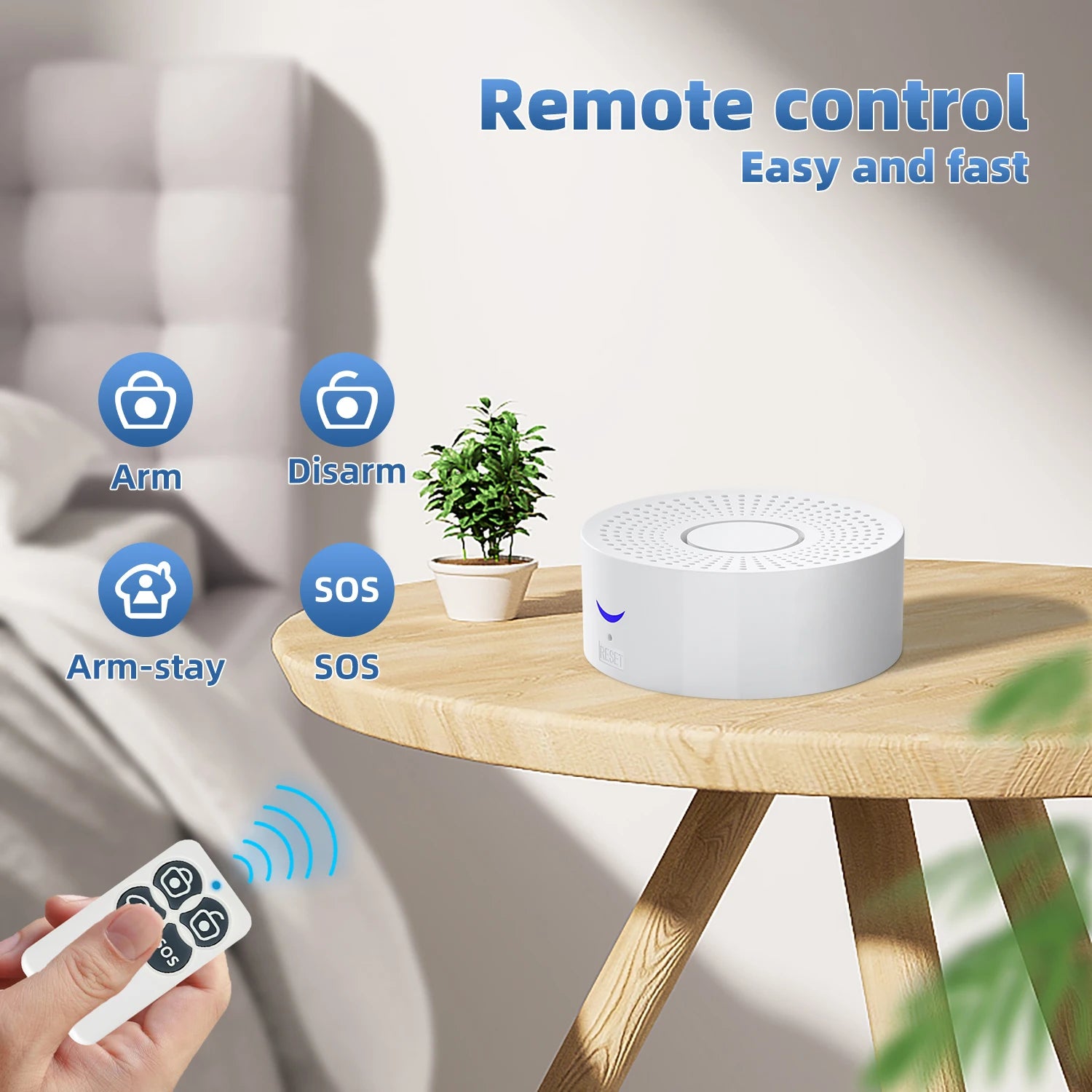 Wireless Wifi Smart Home Automation Security Alarm System With Door Sensor Motion Sensor Smart Life App Burglar Siren
