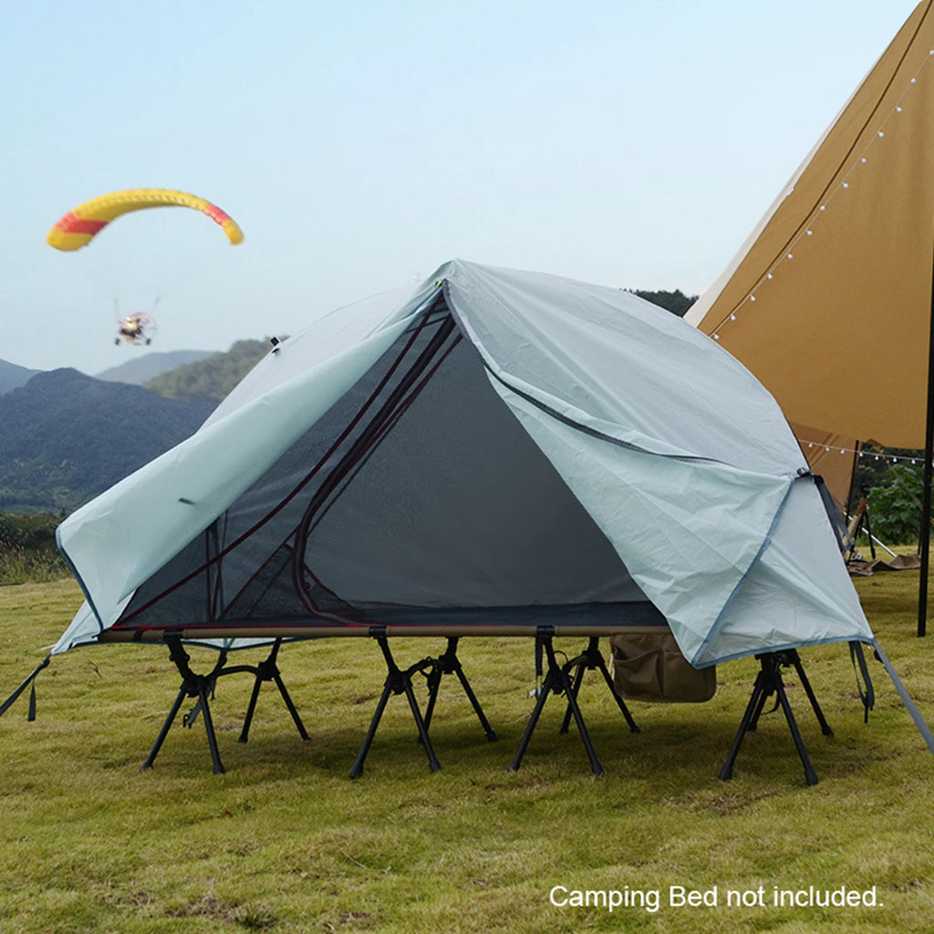 1 Person Camping Tent For Cot Lightweight Resistant Outdoor Backpacking Traveling Tent