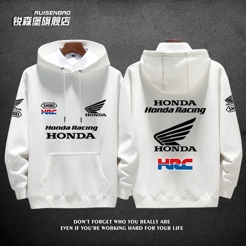 Honda Factory Racing Hoodie Unisex Autumn Winter Pullover