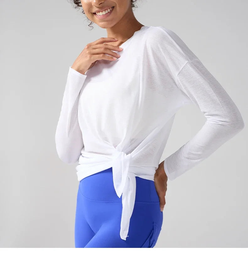 Women’s Fitness Sports T-Shirt Loose Short Sleeve Quick Dry Gym Running Top Summer Wear