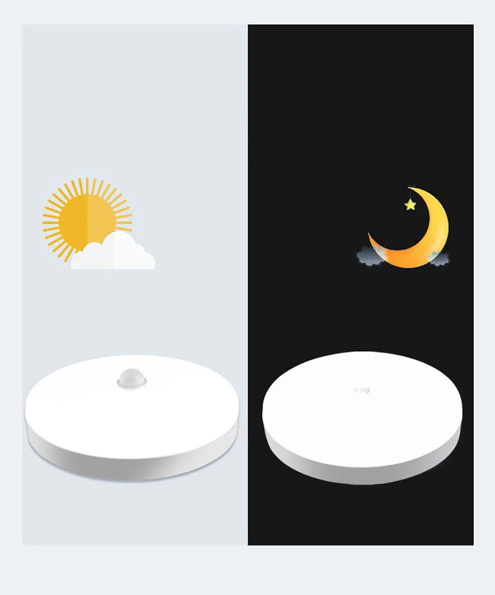 Smart Home LED Ceiling Light With PIR Motion Sensor 20W 30W AC Indoor Lamp For Room Hallway Corridor