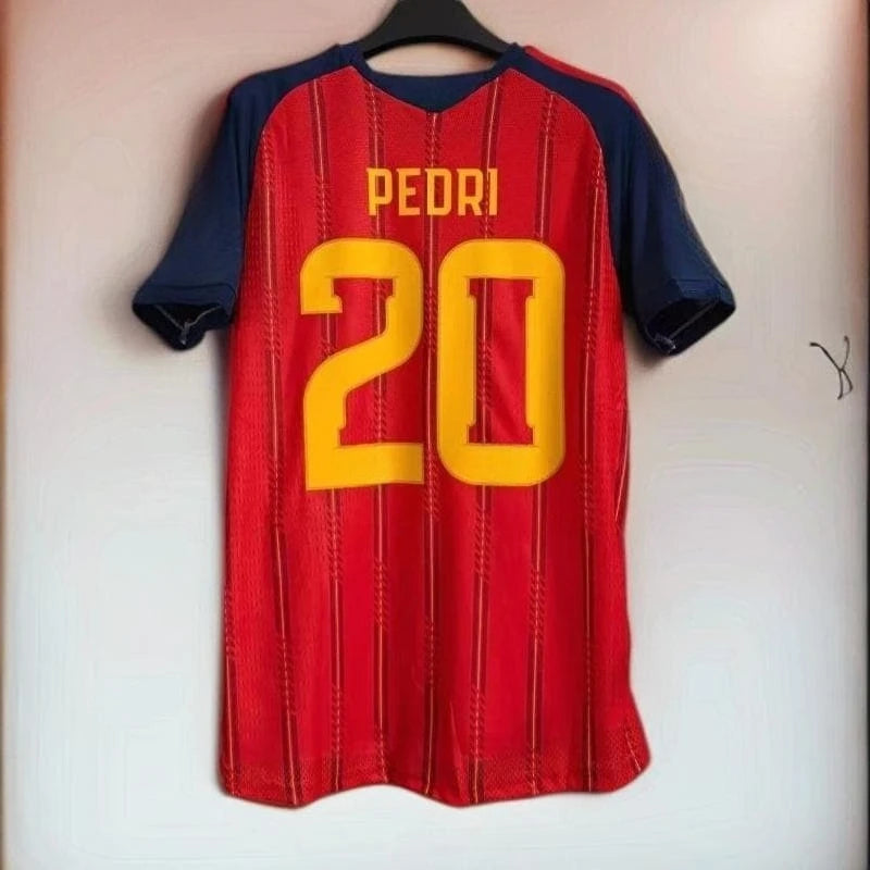 2026 Football Spain Home Jersey Player Version Number 20 Sports Top
