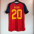 2026 Football Spain Home Jersey Player Version Number 20 Sports Top