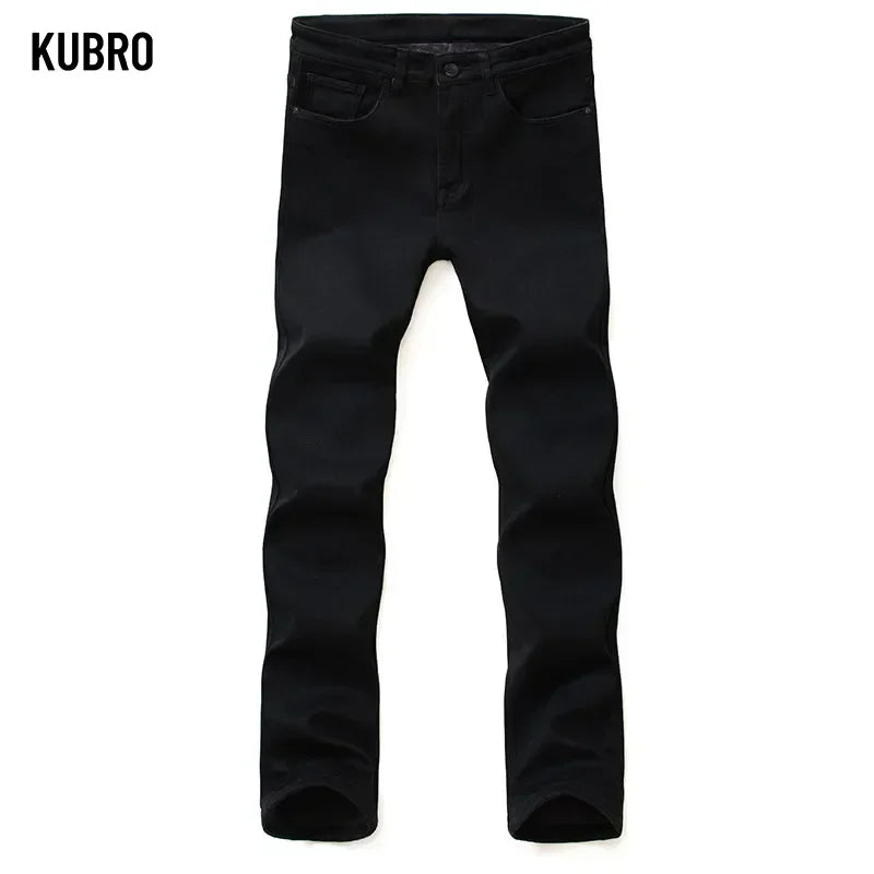 Men Classic Advanced Fashion Brand Jeans Jean Homme Man Soft Stretch Black Biker Masculino Denim Trousers Mens Pants Overalls - trendingshoping.com
