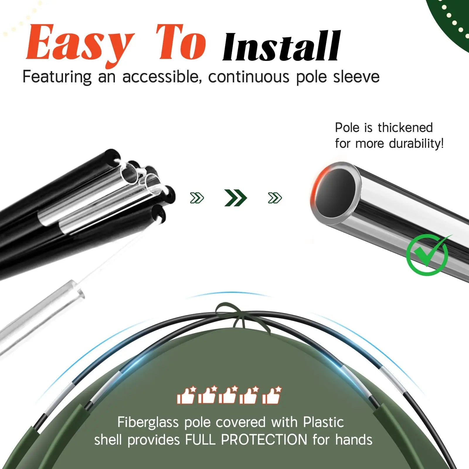 Camping Tent For 3 To 4 People With Shelter Waterproof Windproof Easy Setup Removable Outdoor Adventure Backyard Use