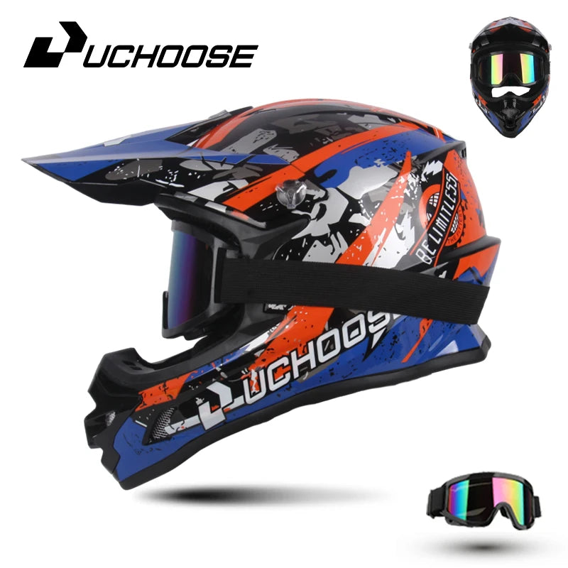 DOT Motocross Motorcycle Helmet Off Road Racing Enduro Helmet