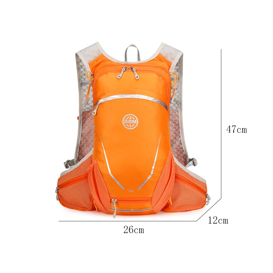 16L Ultralight Outdoor Sports Backpack Hydration Bag for Cycling Running Hiking