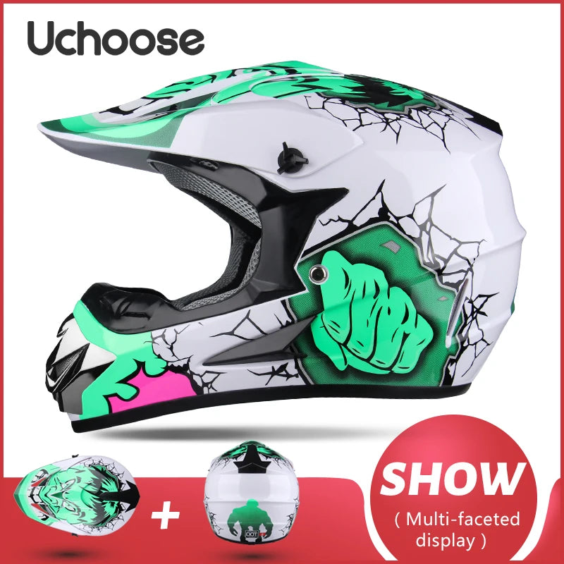 Motocross Motorcycle Helmet Adult Off Road Racing Enduro Helmet